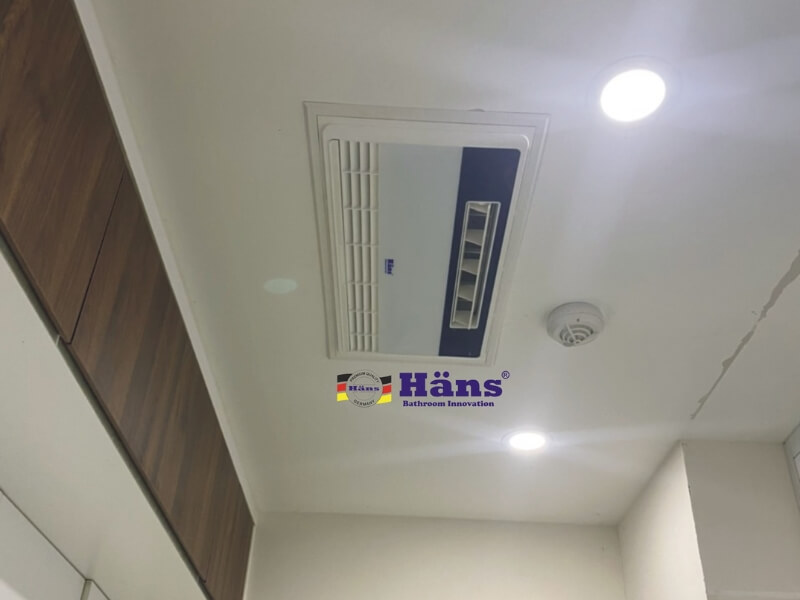 Quạt mát âm trần tích hợp hút mùi H20-R