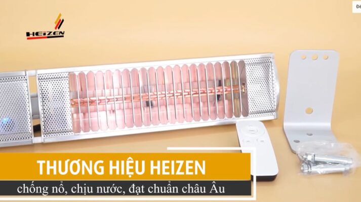 Đèn sưởi cao cấp Heizen - chống chói mắt cho người dùng heizen appino10
