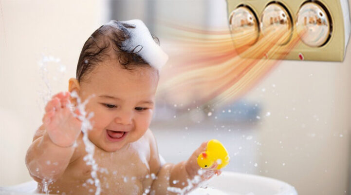 Nhiệt độ phòng tắm cho trẻ sơ sinh